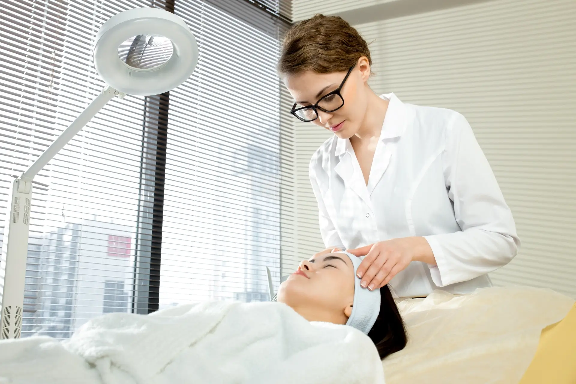 Facial contouring treatment at Flawless Derma Centre in Winnipeg