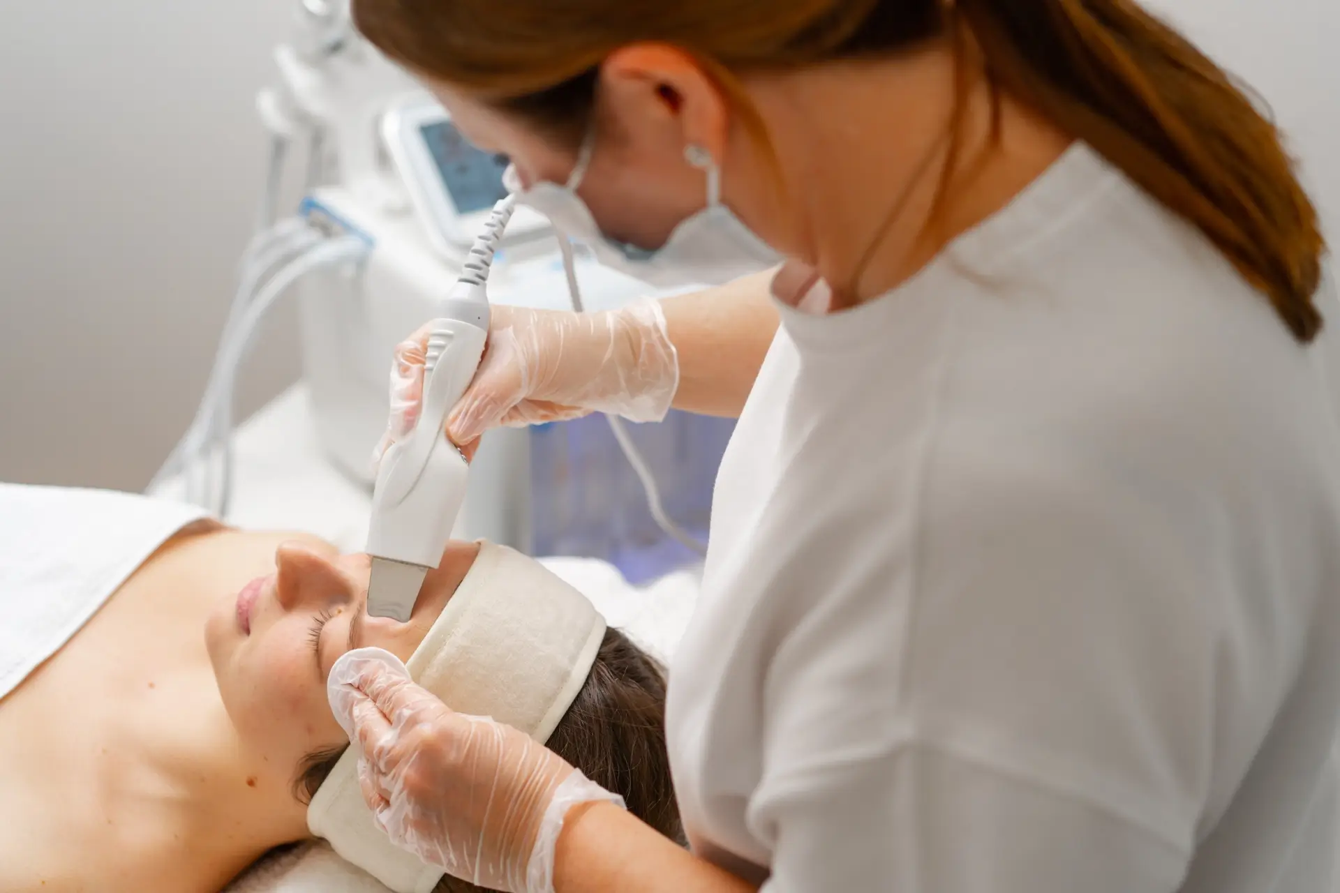 Skin rejuvenation laser facial treatment at Flawless Derma Centre in Winnipeg
